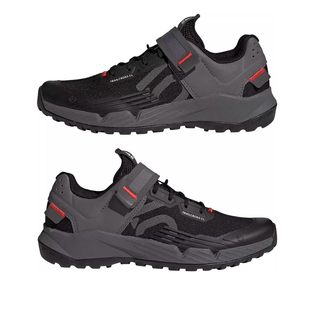 Adidas Black and Gray Trail Running Shoes